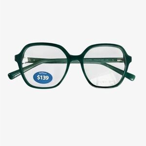 Elton John BELLBOTTOM Eyewear GREEN Men & Women NWT